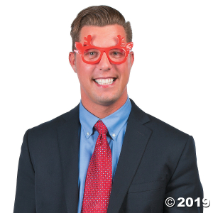 Kids' Reindeer Novelty Glasses (Per Dozen)