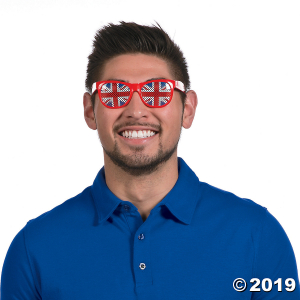 British Party Pinhole Glasses (Per Dozen)
