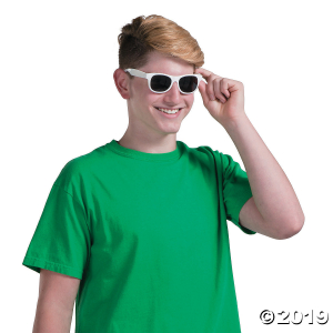 White Nomad Sunglasses - 12 Pc. (Per Dozen)