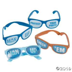 Men's Health Awareness Pinhole Glasses (Per Dozen)