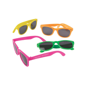 Personalized Neon Bridal Party Nomad Sunglasses (Per Dozen)