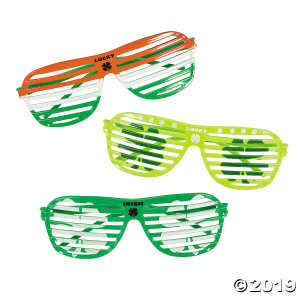Irish Shutter Glasses (Per Dozen)