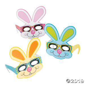 Bunny Mask Glasses (Per Dozen)