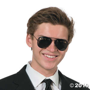 Adult's Premium Movie Night Aviator Sunglasses - 12 Pc. (Per Dozen)