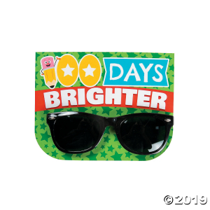 100 Days Brighter Sunglasses with Card (Per Dozen)