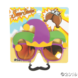 Sun-Staches® Mardi Gras Sunglasses (1 Piece(s))