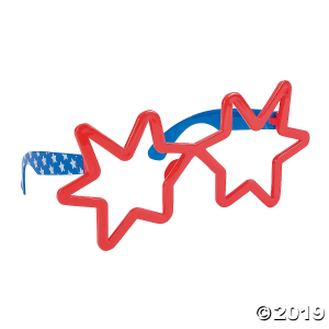 Kids' Patriotic Firework Blast Glasses (Per Dozen)