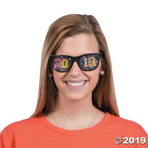 2019 Novelty Pinhole Glasses (Per Dozen)