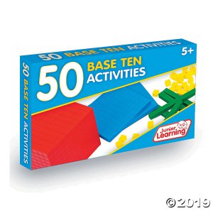 50 Base Ten Activities (Activity Cards Set) (1 Piece(s))