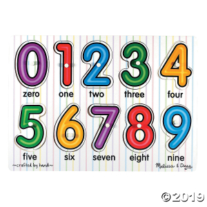 Melissa & Doug® See-Inside Numbers Peg Puzzle (1 Set(s))