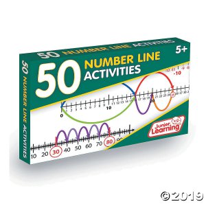 50 Number Line Activities (Activity Cards Set) (1 Piece(s))