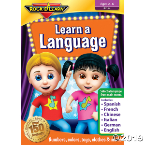 Rock 'N Learn® Learn a Language DVD, Numbers, Colors & More (1 Piece(s))