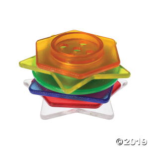 Learning Advantage Translucent Stackable Buttons (1 Set(s))