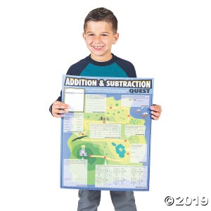 Giant Addition & Subtraction Quest Activity Sheets (30 Piece(s))