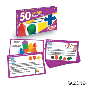 50 Shape Activities (Activity Cards Set) (1 Piece(s))