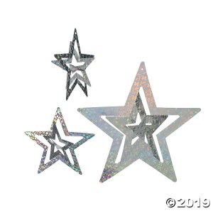 Silver Stars (Per Dozen)