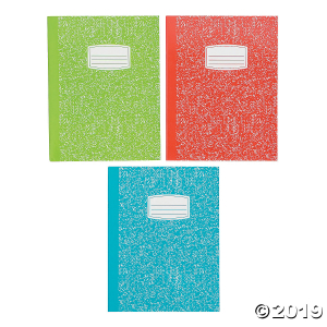 Composition Wide Rule Journals (Per Dozen)