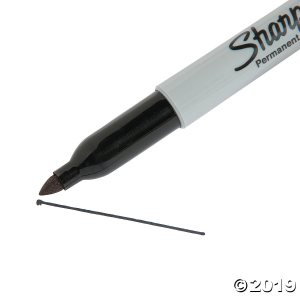 12-Color Sharpie® Fine Point Permanent Markers (Per Dozen)