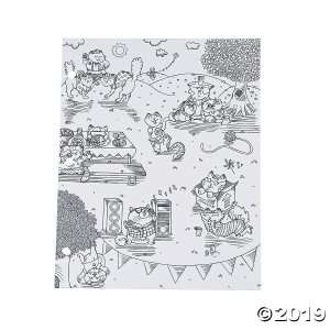 American Crafts Adult Coloring Kitty Karaoke Pocket Folders (3 Piece(s))