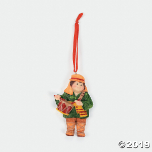 Little Drummer Boy Christmas Ornaments (Per Dozen)