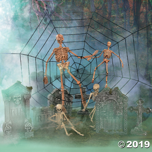 Large Spider Web Halloween Decoration