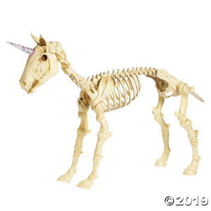 Unicorn Skeleton Halloween Decoration (1 Piece(s))
