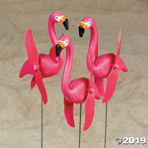 Twirling Flamingo Yard Signs (1 Set(s))