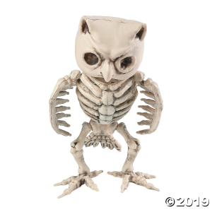 Skeleton Owl Halloween Decoration (1 Piece(s))