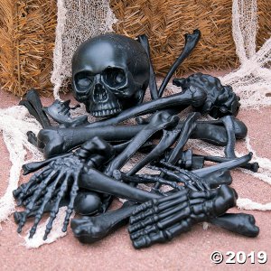 Black Bag of Bones Halloween Decoration (1 Set(s))