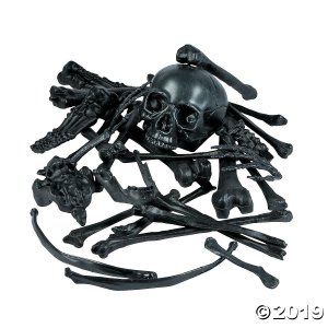 Black Bag of Bones Halloween Decoration (1 Set(s))