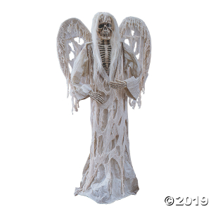 72" Gauze Demon With Wings Halloween Decoration