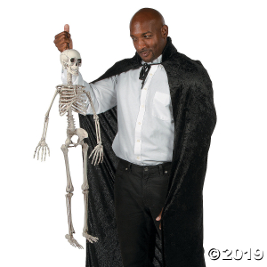 Rugged Posable Skeleton Halloween Decoration