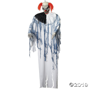 Large Hanging Clown Halloween Decoration - 6 ft. (1 Piece(s))
