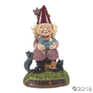 BigMouth® Crazy Cat Lady Garden Gnome (1 Piece(s))