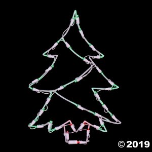Vickerman 18" Tree Wire Silhouette with LED Lights (1 Piece(s))