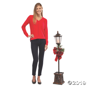 Light-Up Christmas Lamp Post (1 Piece(s))