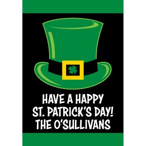 Personalized St. Patrick's Day Garden Flag (1 Piece(s))