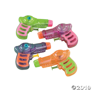 Neon Grip Squirt Guns (Per Dozen)