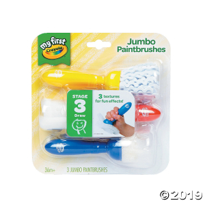 Crayola® My First Jumbo Paintbrushes (3 Piece(s))