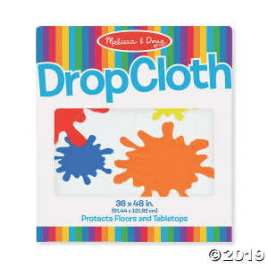 Melissa & Doug® Drop Cloth, Pack of 2 (2 Piece(s))