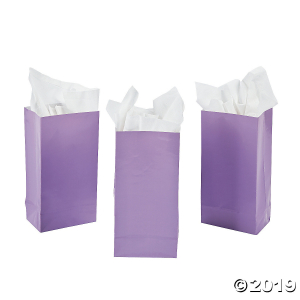Mini Lilac Treat Bags (24 Piece(s))