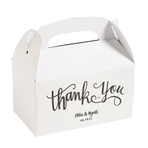 Personalized Thank You Treat Boxes (Per Dozen)