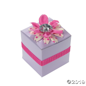 Mini Lilac Favor Boxes (24 Piece(s))