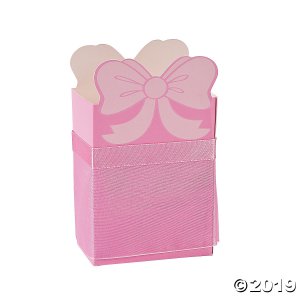Pink Ballerina Favor Boxes (Per Dozen)