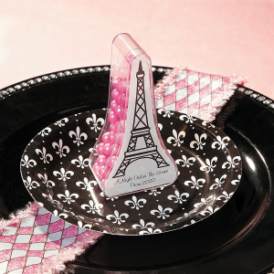 Personalized Eiffel Tower Favor Containers (Per Dozen)