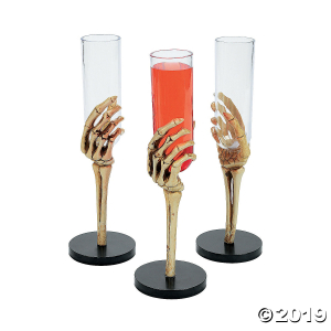 Skeleton Hand Plastic Cups (Per Dozen)