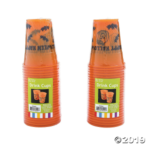Happy Halloween Plastic Cups (50 Piece(s))