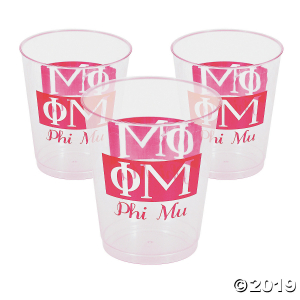 Phi Mu Tumblers - 10 oz. (8 Piece(s))