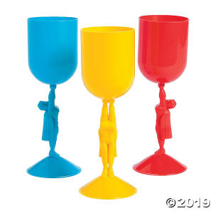 Superhero Plastic Glasses (Per Dozen)