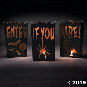 Vintage Metal Luminaries Halloween Decorations (1 Set(s))